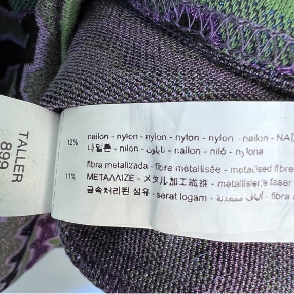 NWT ZARA Geo Print Cutout Bodycon Long Sleeve Dress - Picture 9 of 12